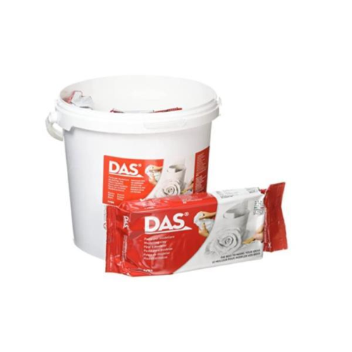 DAS SCHOOLPACK PASTA DA MODELLARE + GUIDA 2 KIT DA 5 PANETTI DA 1 KG